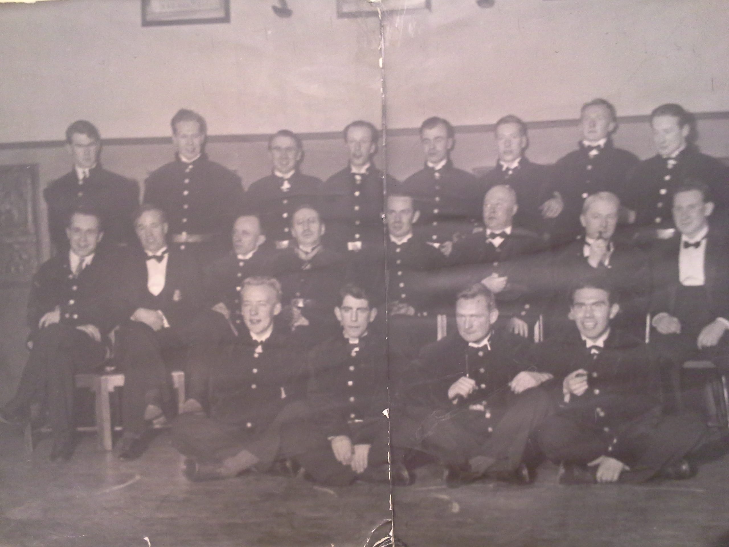 Bergstudenter med Dosent Carstens på slutten av 30-tallet